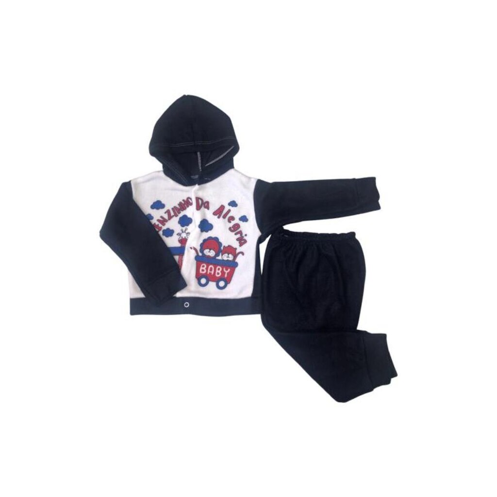 Conjunto Soft Bebê Menino Quentinho e Confortável