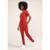 Conjunto Suede D Bell - Vermelho