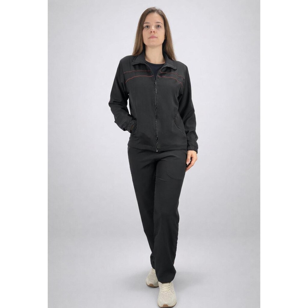 Conjunto Tactel Com Elastano Forrado Agasalho Frio Butu Biru