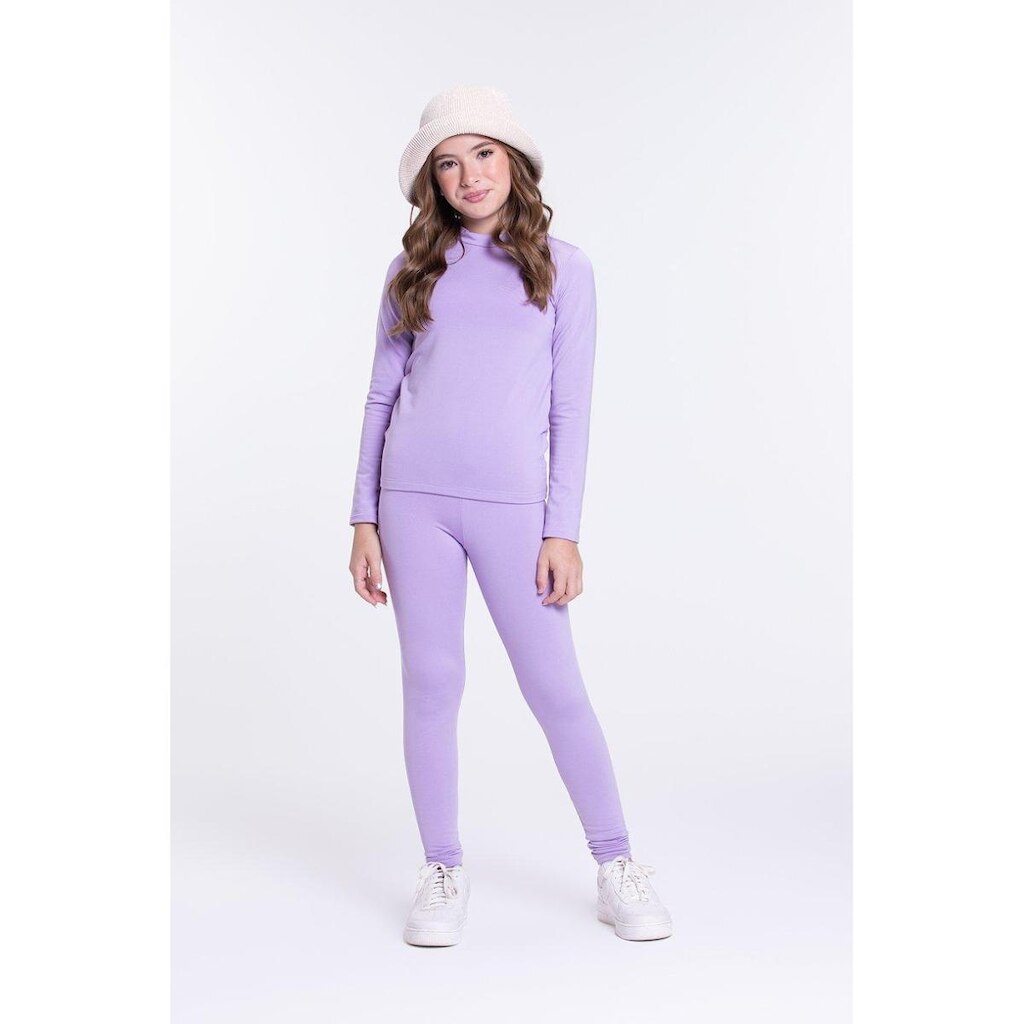 Conjunto Térmico Infantil Lilás