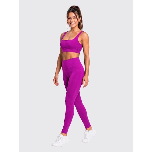 Conjunto Top e Legging Elástico Personalizado Massam Fitness