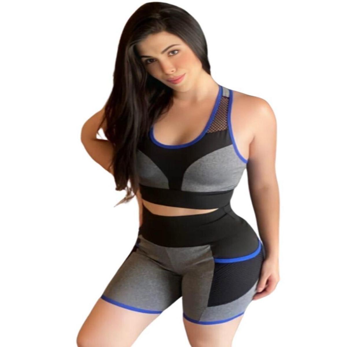 Conjunto Top e Short Fitness Academia é ruim? Conjunto Top e Short Fitness Academia é boa?