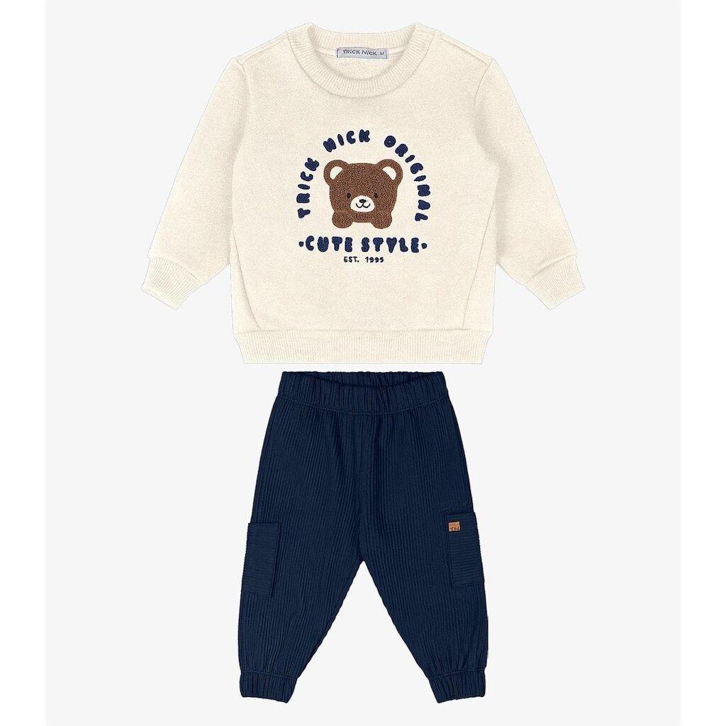 Conjunto Trick Nick Blusão Com Calça Masculino