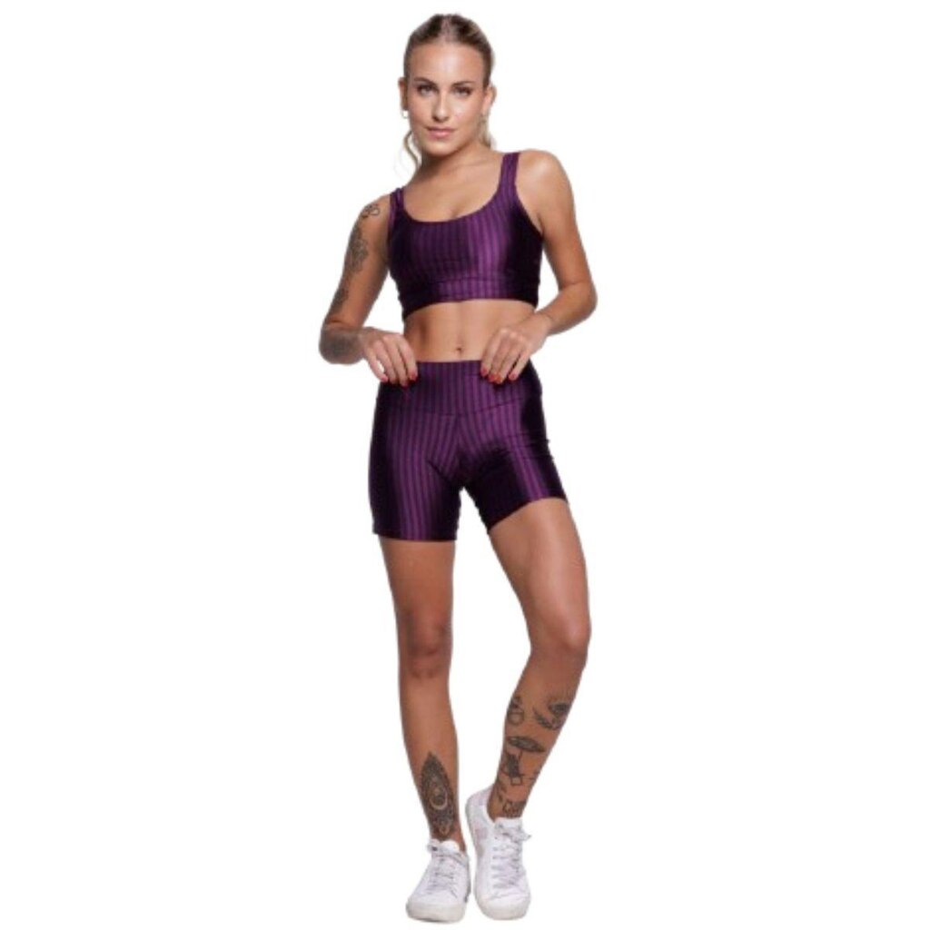 Conjunto Vekyo Top + Short New Zig 3d Feminino