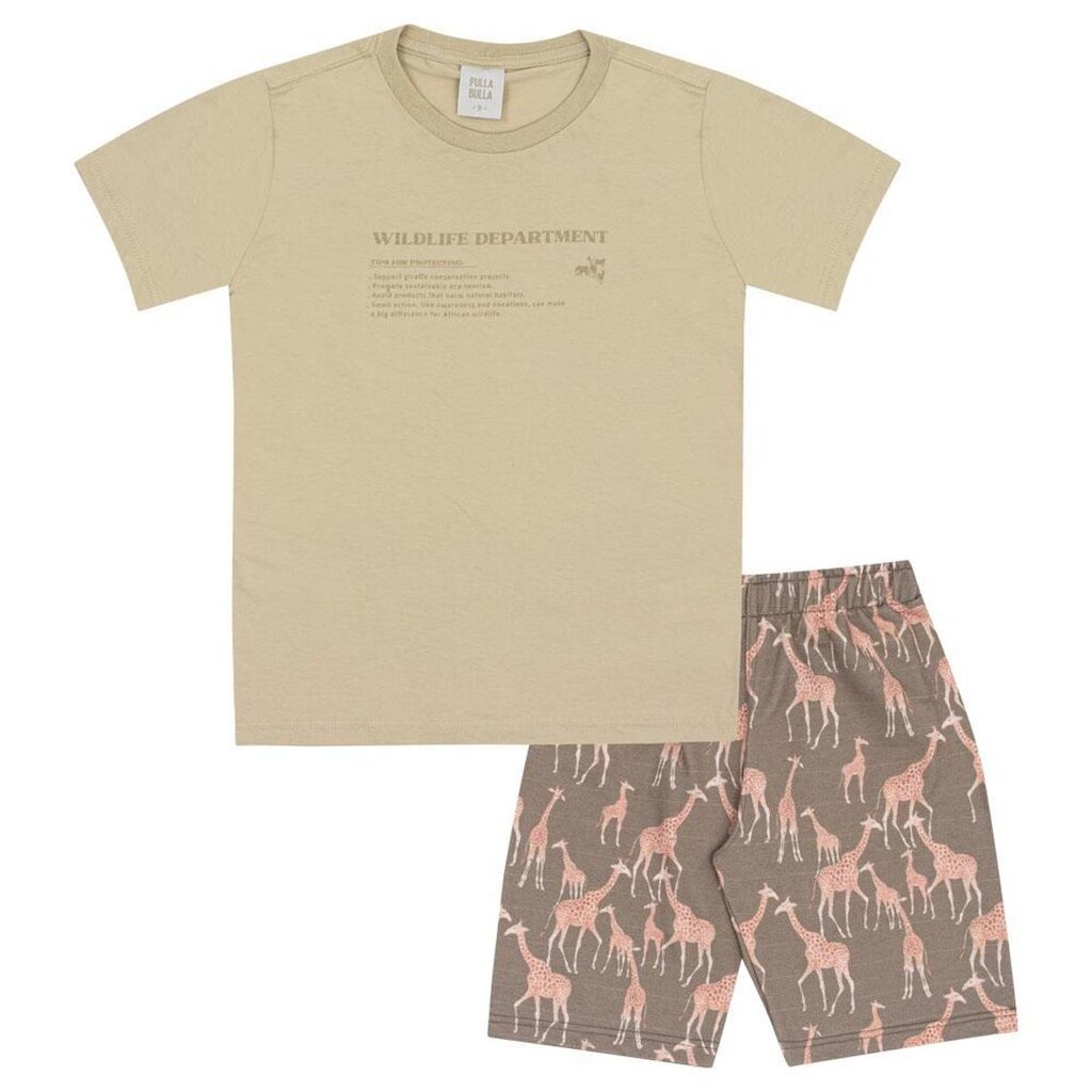 Conjunto Verde Infantil Pulla Bulla Menino - 53478-1345