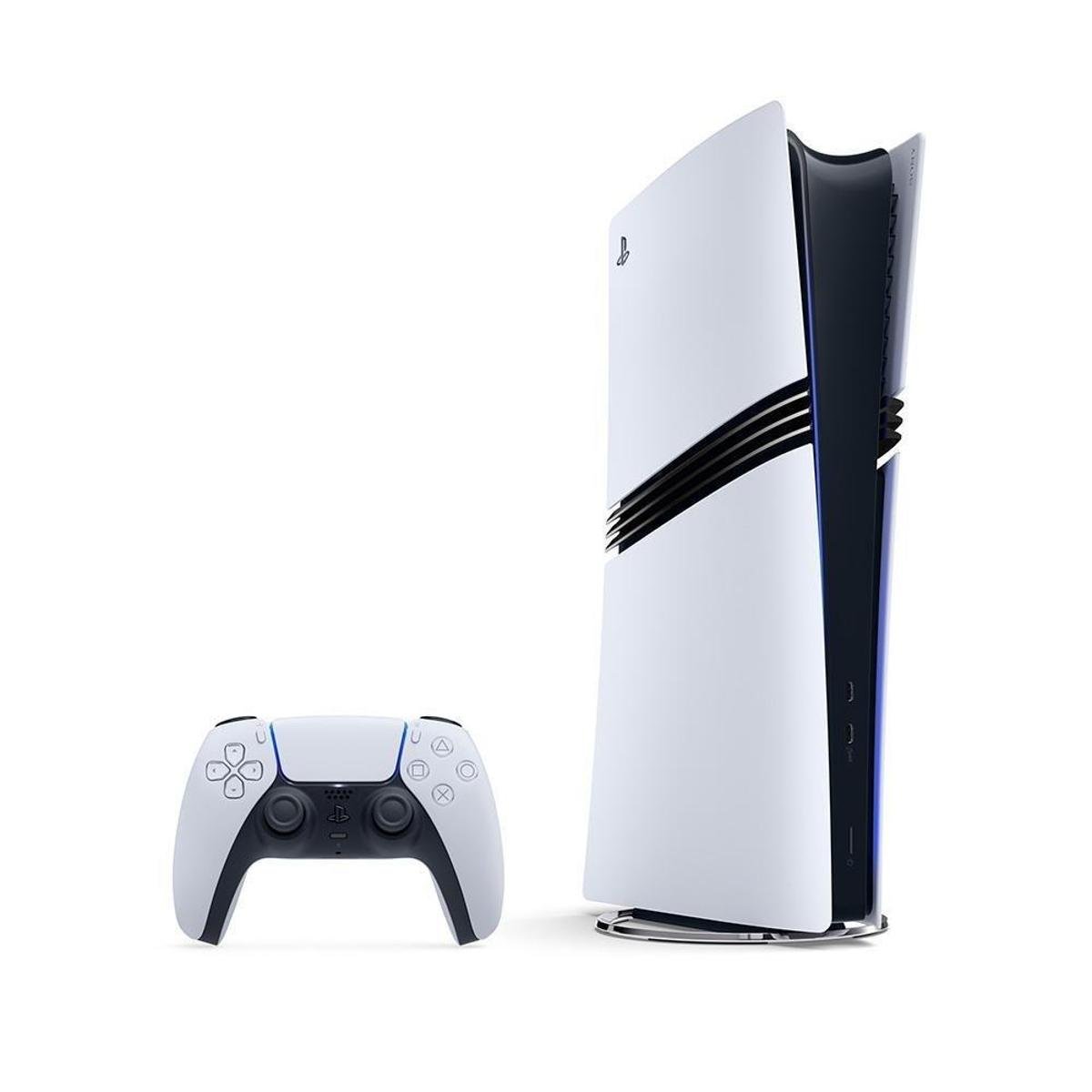 Console Playstation 5 Pro Sony Ssd 2tb Com Controle Sem Fio Dualsense 1000046552 Branco