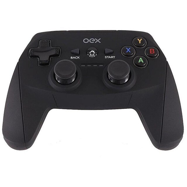 Controle Gamepad Bluetooth Android PC OEX Game GD100 Preto