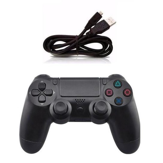 Controle Joystick S Fio Compatível Ps4 Playstation 4 - DOUBLE - Única Menor preço em Controle Joystick S Fio Compatível Ps4 Playstation 4 - DOUBLE - Única