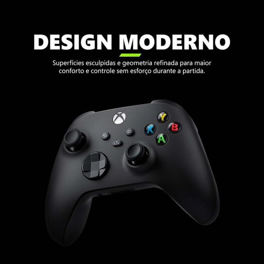 Controle para Xbox e PC sem Fio EP2-40581 Microsoft Carbon Black