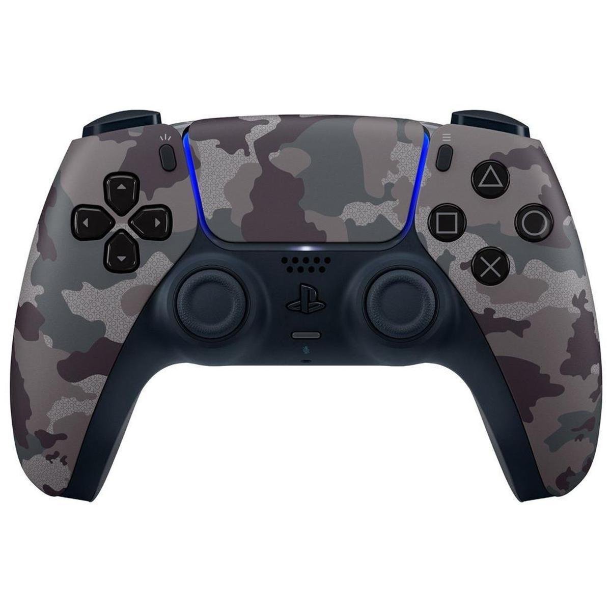 Controle Ps5 E Para Pc Sem Fio Dualsense Sony Azul Claro