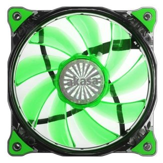 Cooler 120mm Akasa Vegas com LED Verde - AKFN091GN