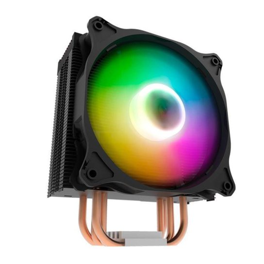 Cooler Para Processador Aigo DarkFlash DarkAir ARGB 120MM - Preto