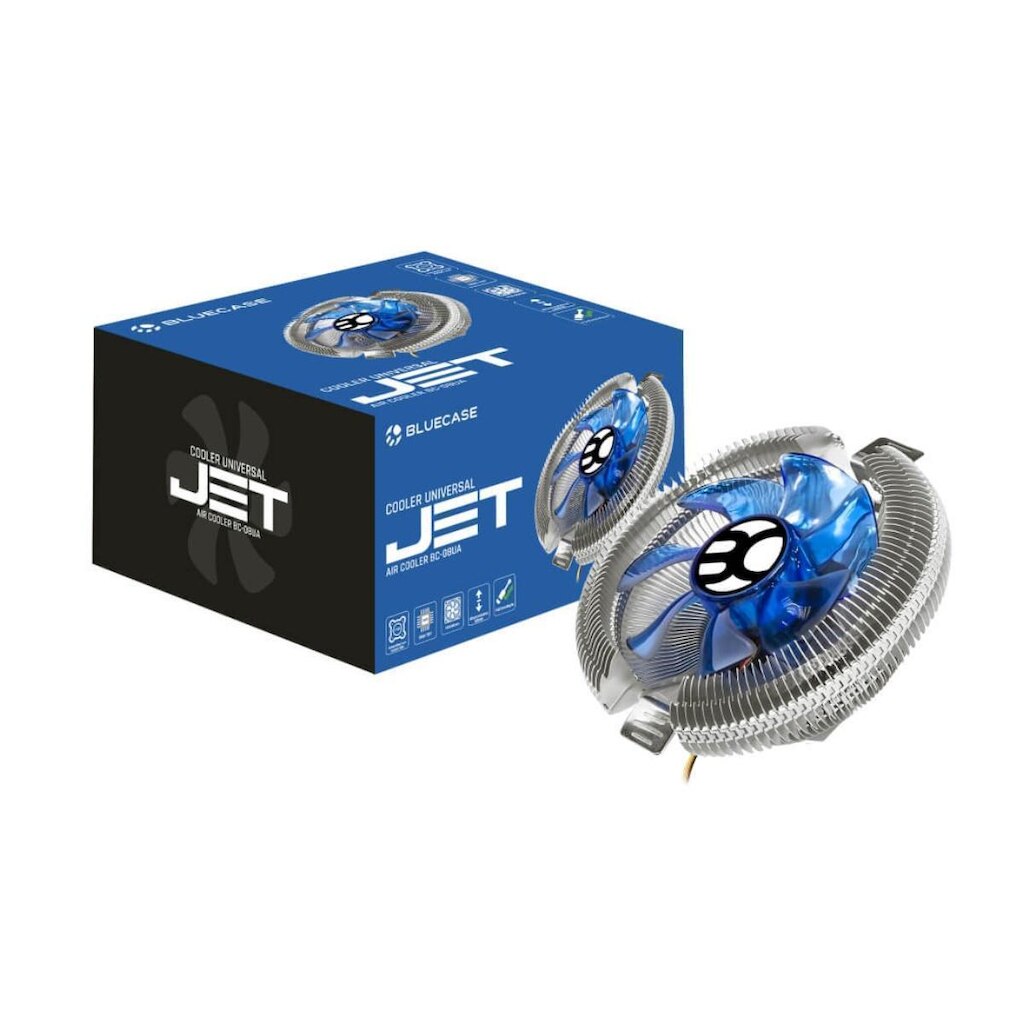 Cooler para Processador Bluecase BC-08UA - Compatibilidade Universal - Intel / AMD - TDP 95W