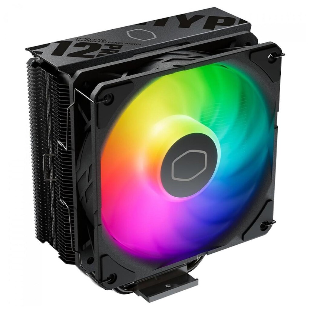 Cooler para Processador Cooler Master Hyper 212 Pro - Intel / AMD - Suporte LGA 1700 - ARGB - Preto