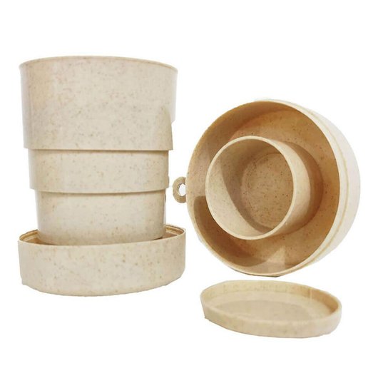 Copo Ecológico Retrátil com Porta Cáps - Nutrify