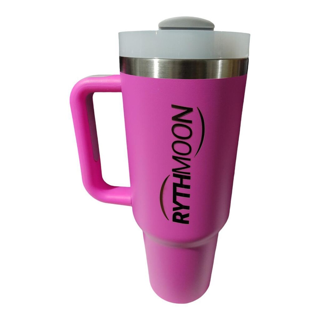 Copo Inox Térmico Rythmoon Com Canudo - 1.2litros