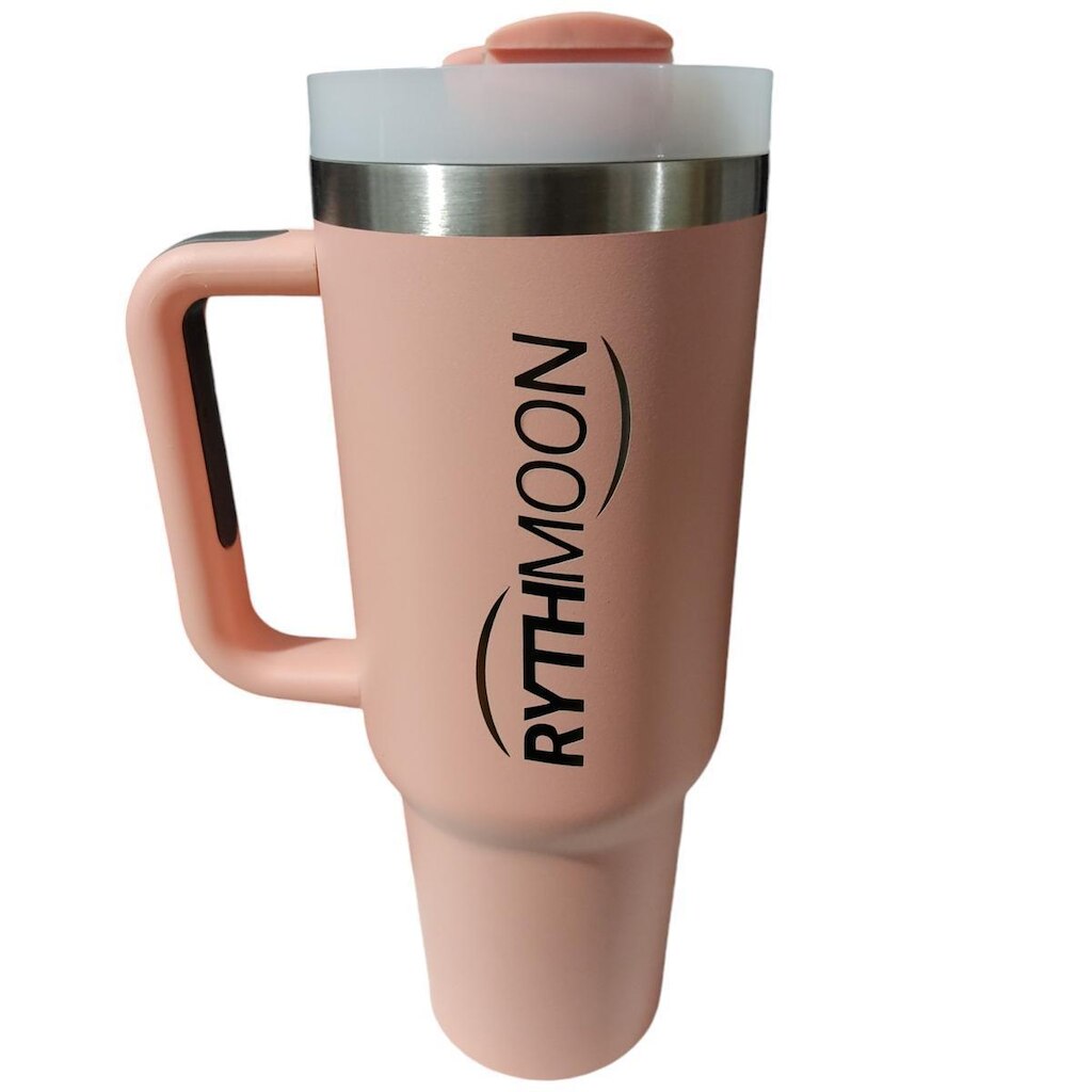 Copo Inox Térmico Rythmoon Com Canudo - 1.2litros