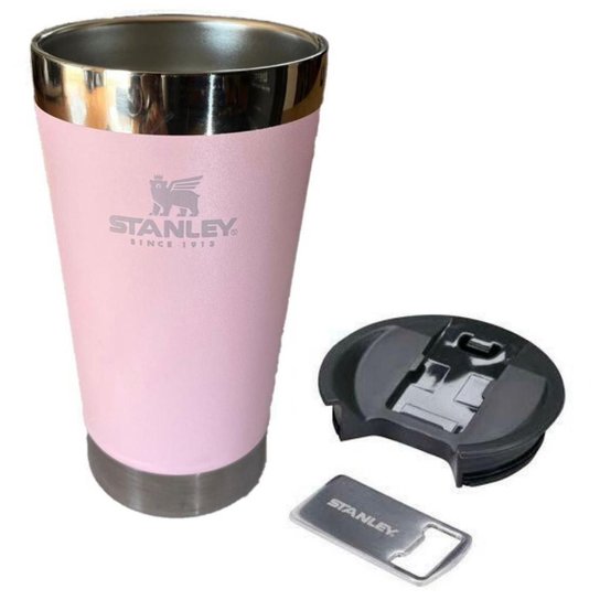 Copo Stanley Térmico Com Abridor Tampa Polar Aço 473ml - Rosa é ruim? Copo Stanley Térmico Com Abridor Tampa Polar Aço 473ml - Rosa é boa?