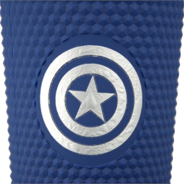 Copo Stiff Marvel Capitão América 710ml Com Canudo