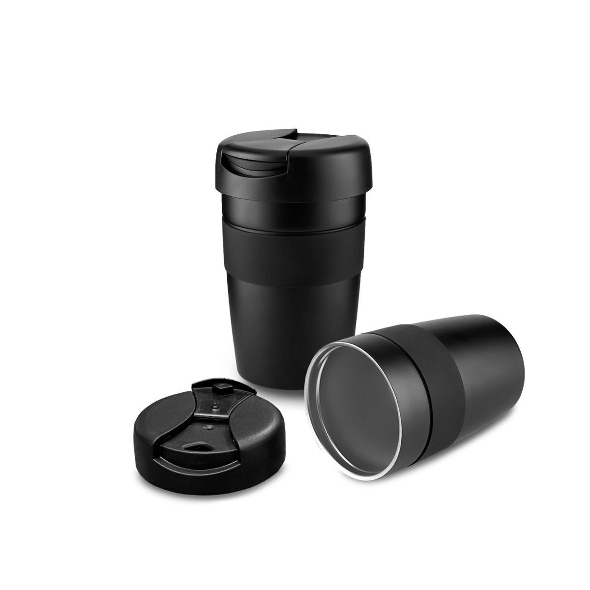 Copo Térmico 350ml Café De Aço Inox Tampa C/ Bico Menor preço em Copo Térmico 350ml Café De Aço Inox Tampa C/ Bico