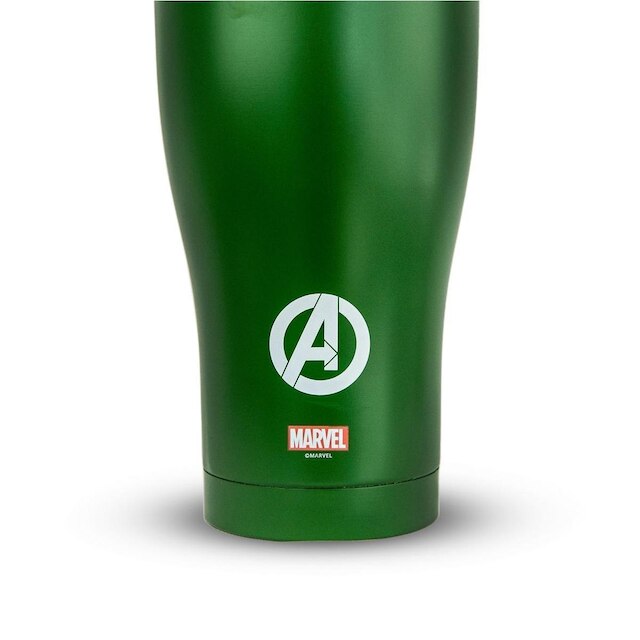 Copo Térmico Hulk Inox 900ml Oficial Marvel
