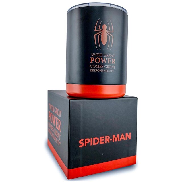 Copo Térmico Inox 300ml Homem Aranha Marvel