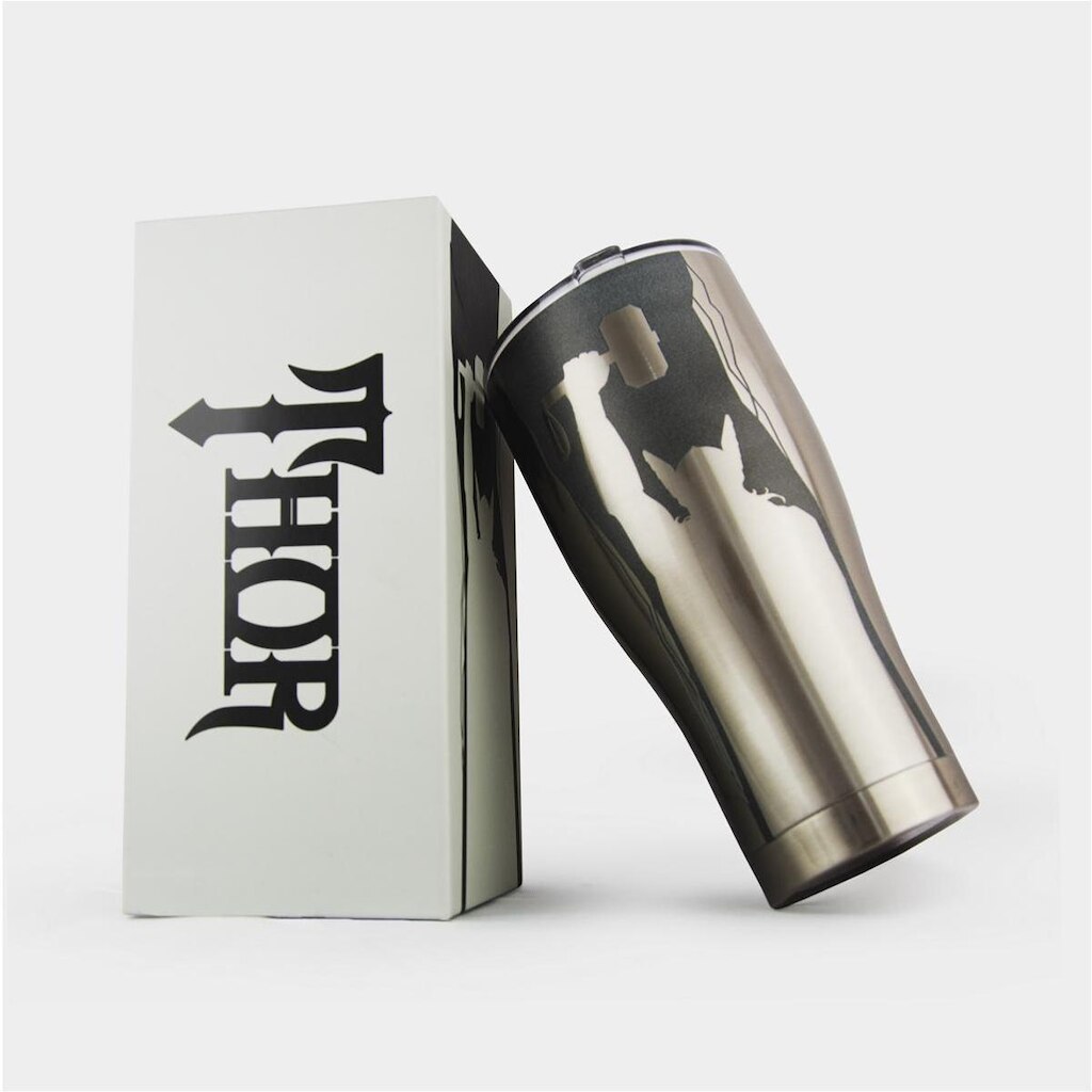Copo Térmico Inox 900ml Thor Marvel