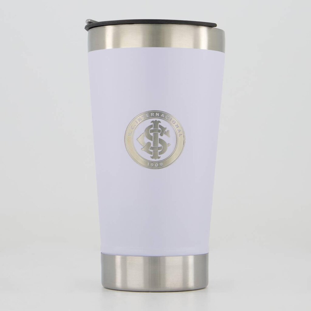 Copo Térmico Internacional 473ml Escudo Branco