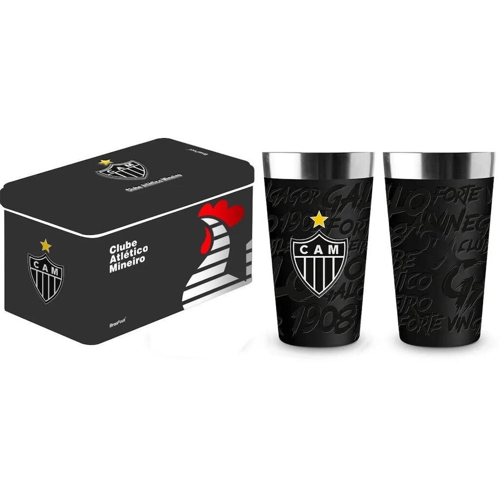 Copo Térmico Na Lata Atlético Mineiro 473ml