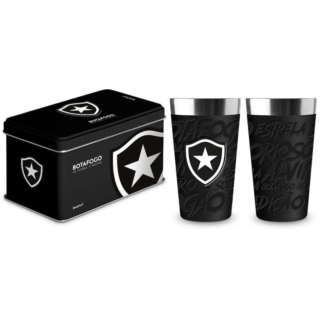 Copo Térmico Na Lata Botafogo 473ml