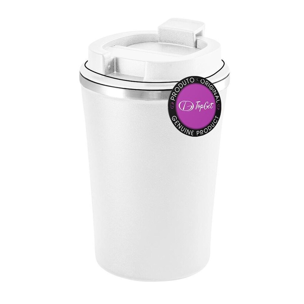 Copo Térmico Parede Dupla em Aço Inoxidável com  470ml Truck TopGet