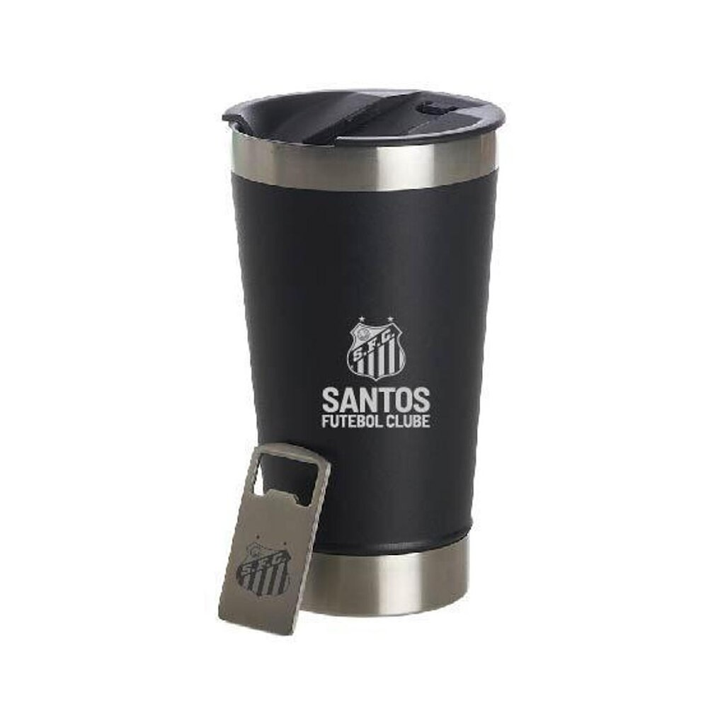 Copo térmico youbag com abridor 500ml Clubes