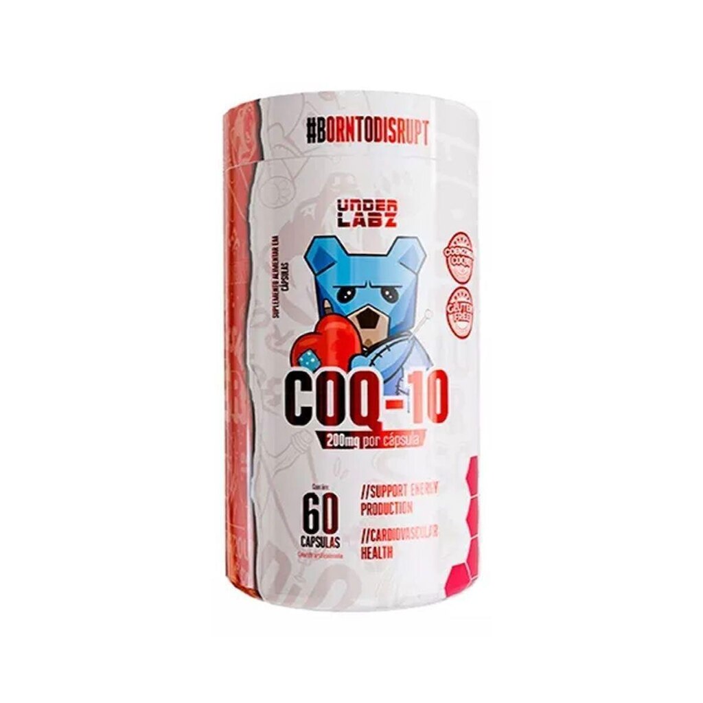 Coq-10 200mg - 60 Cápsulas - Under Labz