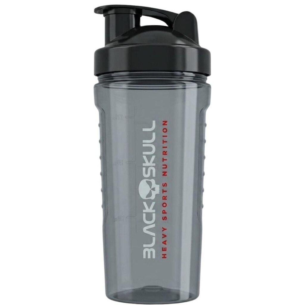 Coqueteleira 600ml Black Skull - com Mola Misturadora