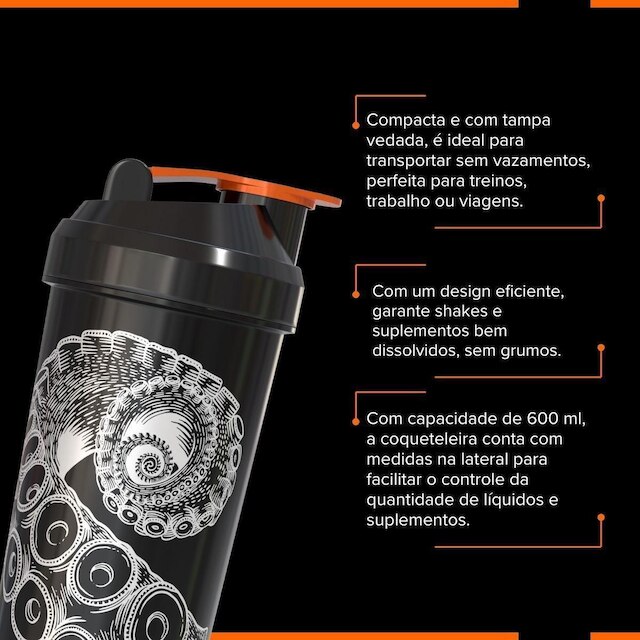 Coqueteleira 600ml –  GO NUTRITION