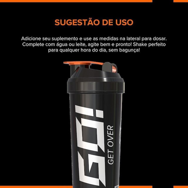 Coqueteleira 600ml –  GO NUTRITION
