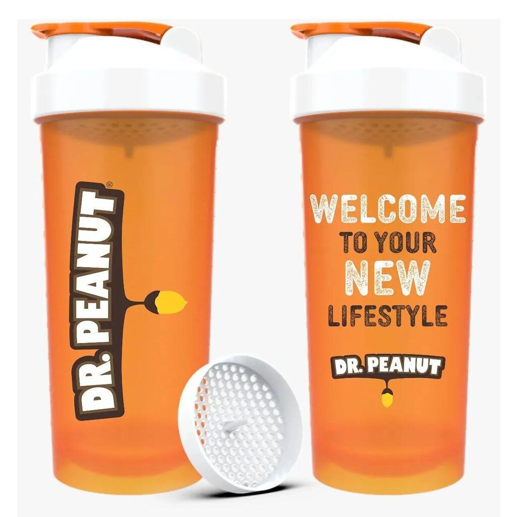 Coqueteleira - 600ml Laranja - Dr Peanut