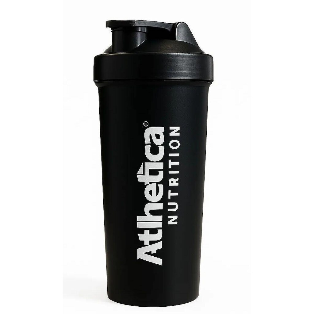 Coqueteleira - 600ml Preta - Atlhetica Nutrition