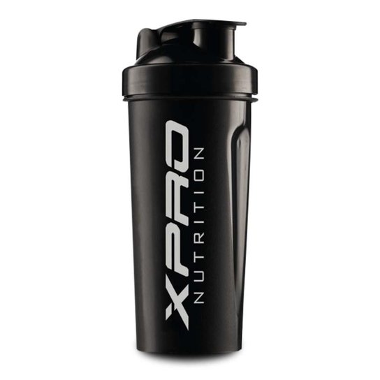 Coqueteleira 600ml - XPRO Nutrition - Preto Menor preço em Coqueteleira 600ml - XPRO Nutrition - Preto