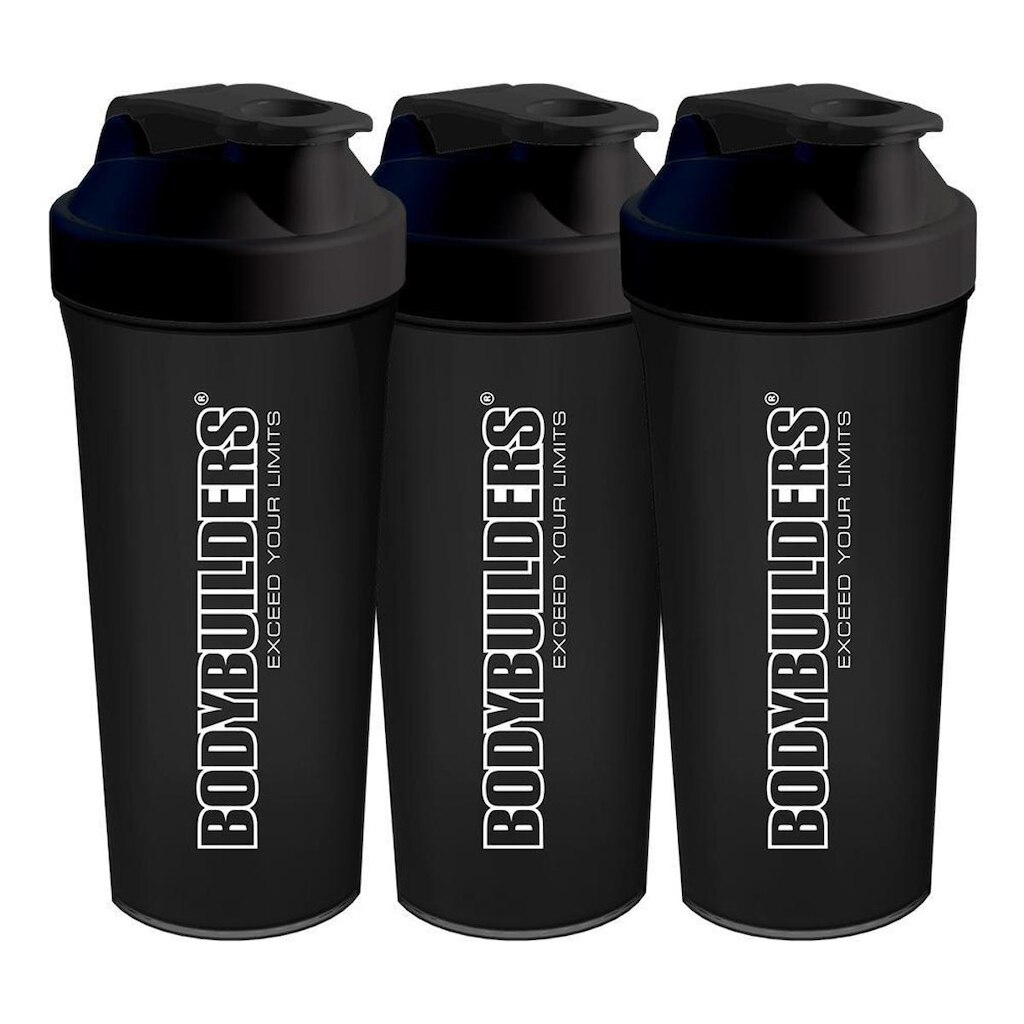 Coqueteleira BodyBuilders 600ml 3unid
