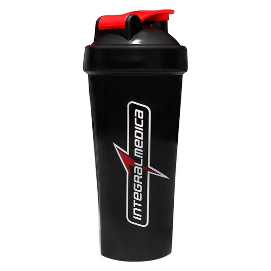 Coqueteleira Integralmédica Logo 1 Dose - Preto Menor preço em Coqueteleira Integralmédica Logo 1 Dose - Preto