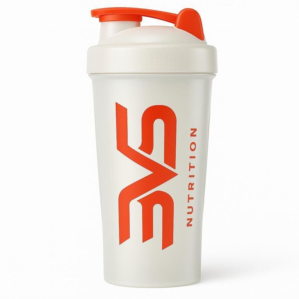 Coqueteleira Shaker Academia 600ml 3vs Nutrition Pérola e Vermelho