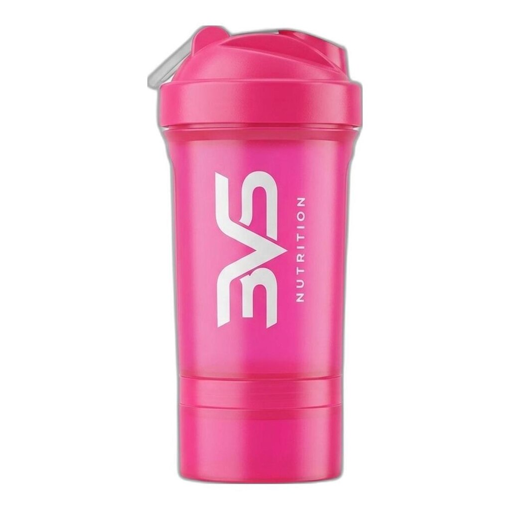 Coqueteleira Shaker Com 2 Compartimentos Para Pó E Cápsulas Academia 500ml