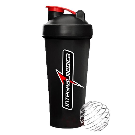Coqueteleira Shaker Simples Blender 1 dose 600ml - Integralmedica - Preto Menor preço em Coqueteleira Shaker Simples Blender 1 dose 600ml - Integralmedica - Preto