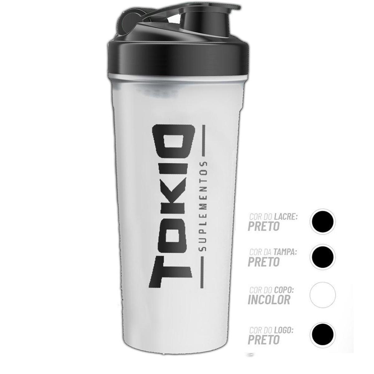 Coqueteleira Tokio Suplementos Transparente 600ml com Rede Menor preço em Coqueteleira Tokio Suplementos Transparente 600ml com Rede