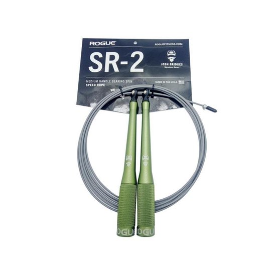 Corda Crossfit Speed Rope Rogue Bridges 3 Metros - Verde