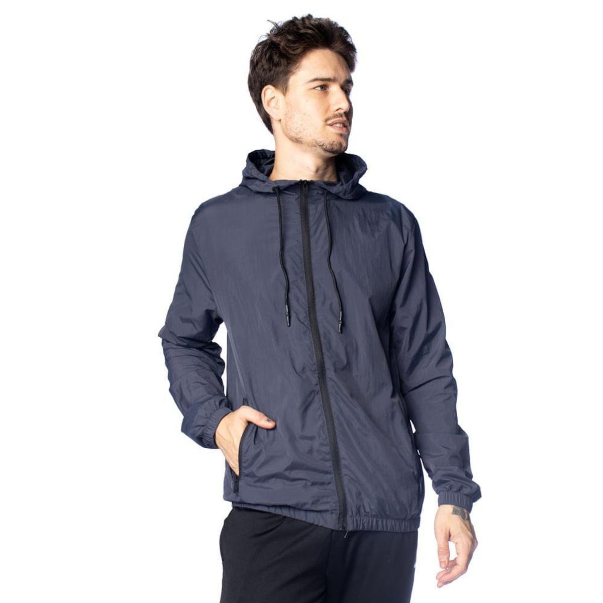 Corta Vento Masculina John Sailor Zíper Invisível Marinho Menor preço em Corta Vento Masculina John Sailor Zíper Invisível Marinho