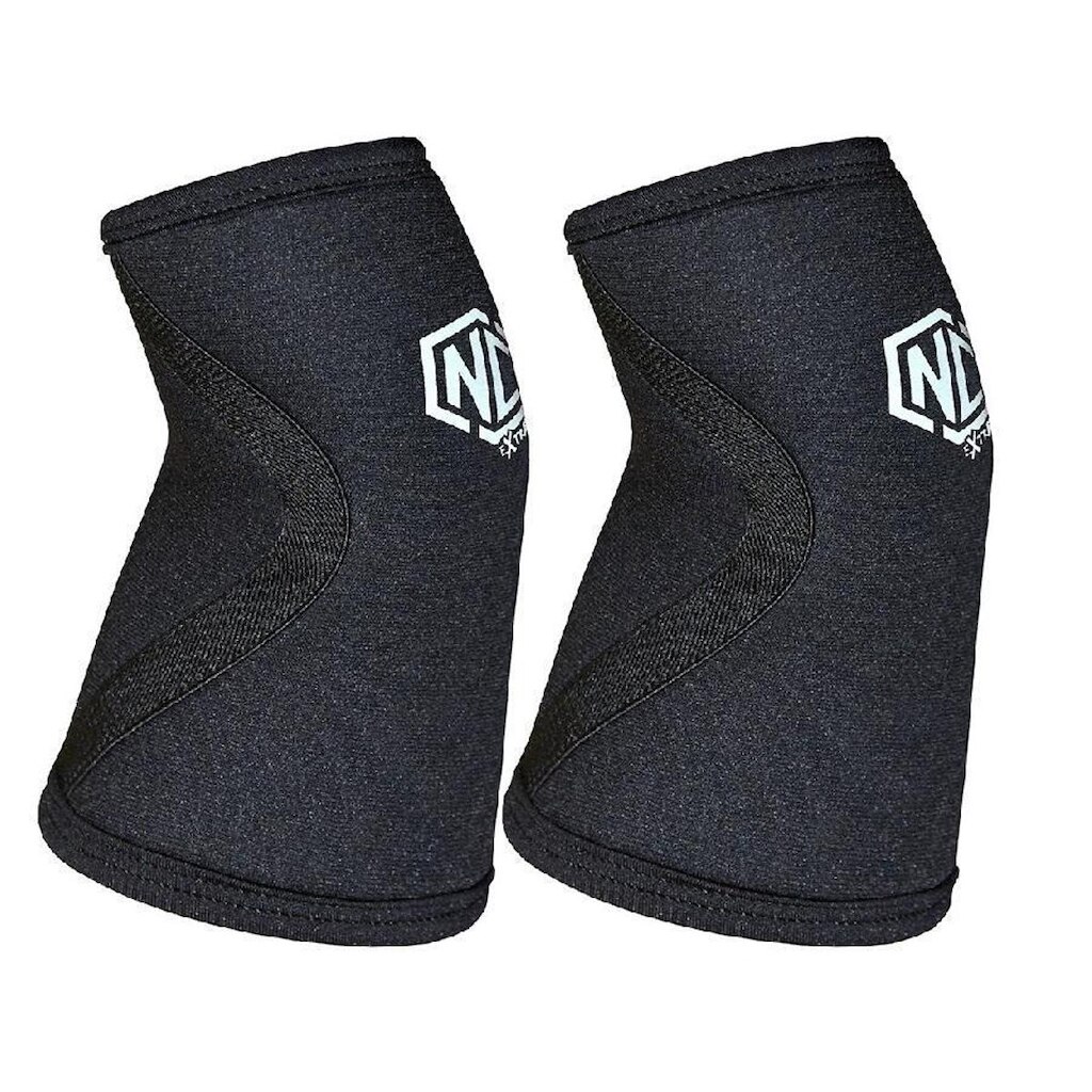 Cotoveleira Alta Performance 5mm - Preto - Nc Extreme (Par)