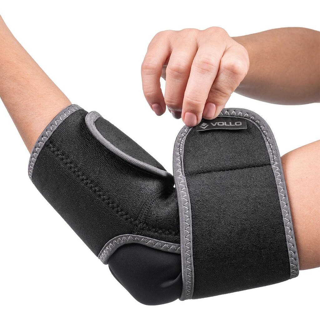 Cotoveleira Compressão Ajustável em Neoprene Cotovelo Esquerdo/Direito Vollo