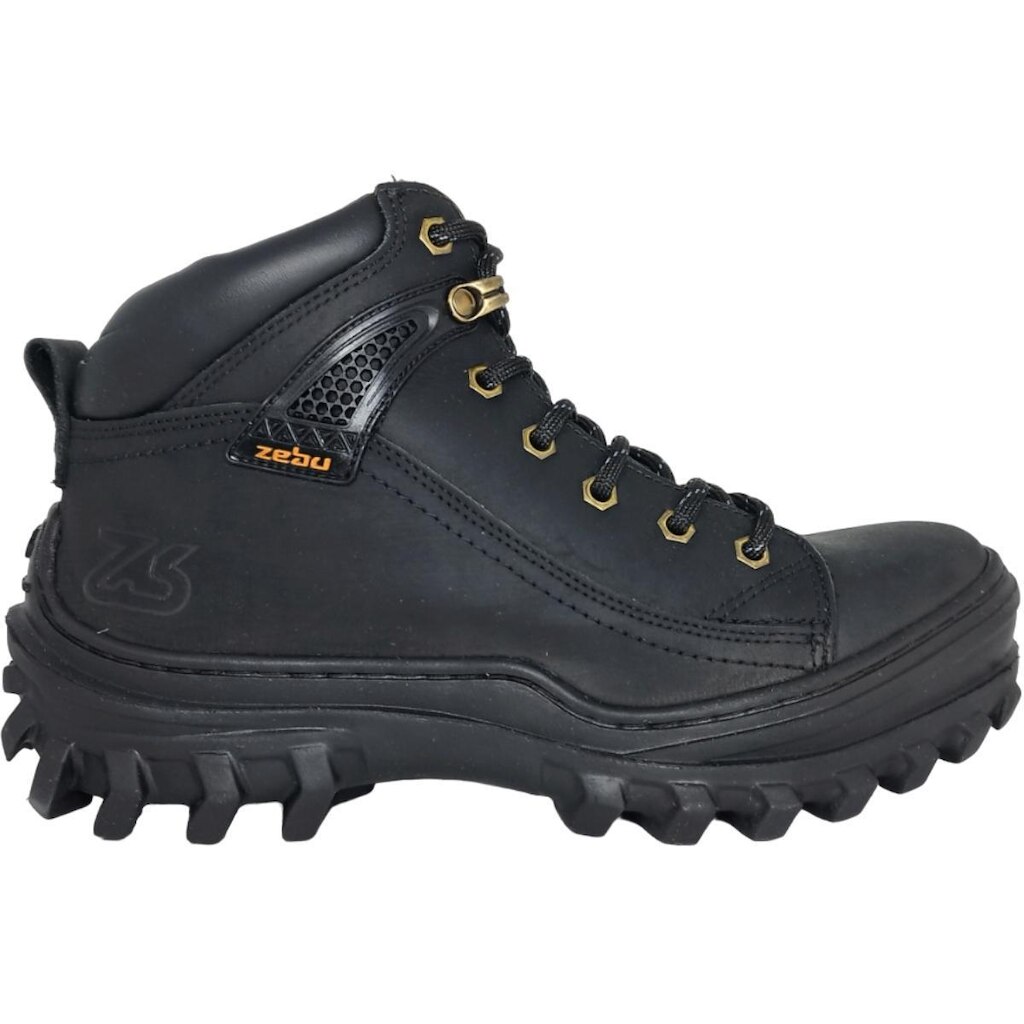 Coturno Adventure Masculino em Couro Zebu 65030